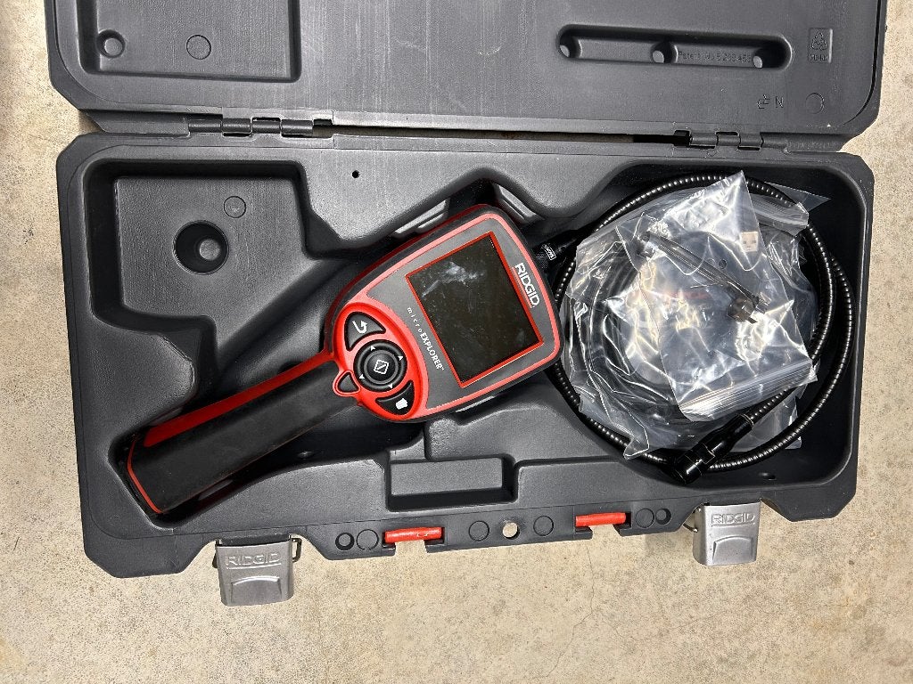 Ridgid inspectiecamera, Ophalen, Zo goed als nieuw, Overige typen, Ridgid