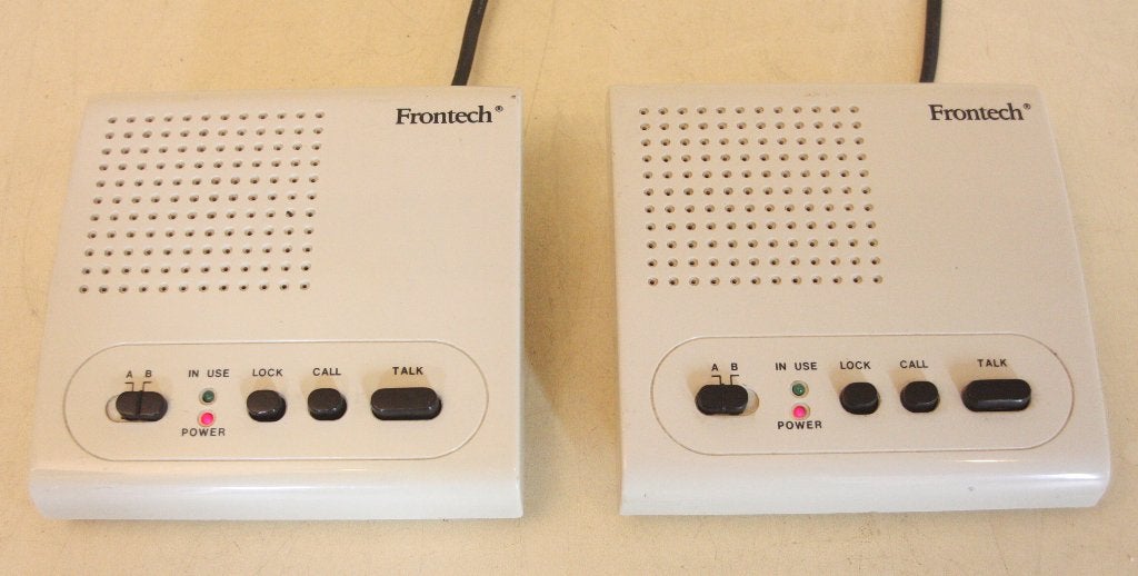 Vintage Frontech Home Intercom System / Model WI-2C, Télécoms, Enlèvement ou Envoi, Utilisé