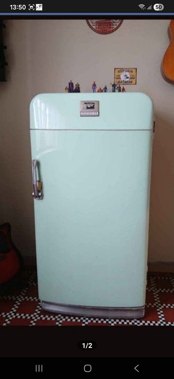 Vintage frigo, Electroménager, Réfrigérateurs & Frigos, Enlèvement