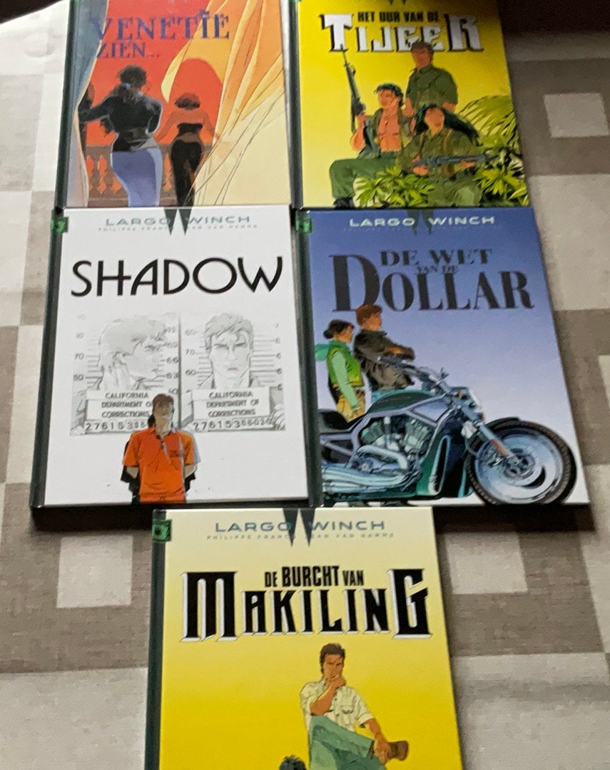 Largo Winch - lot van 5 strips ( hardcover ), Ophalen of Verzenden, Nieuw