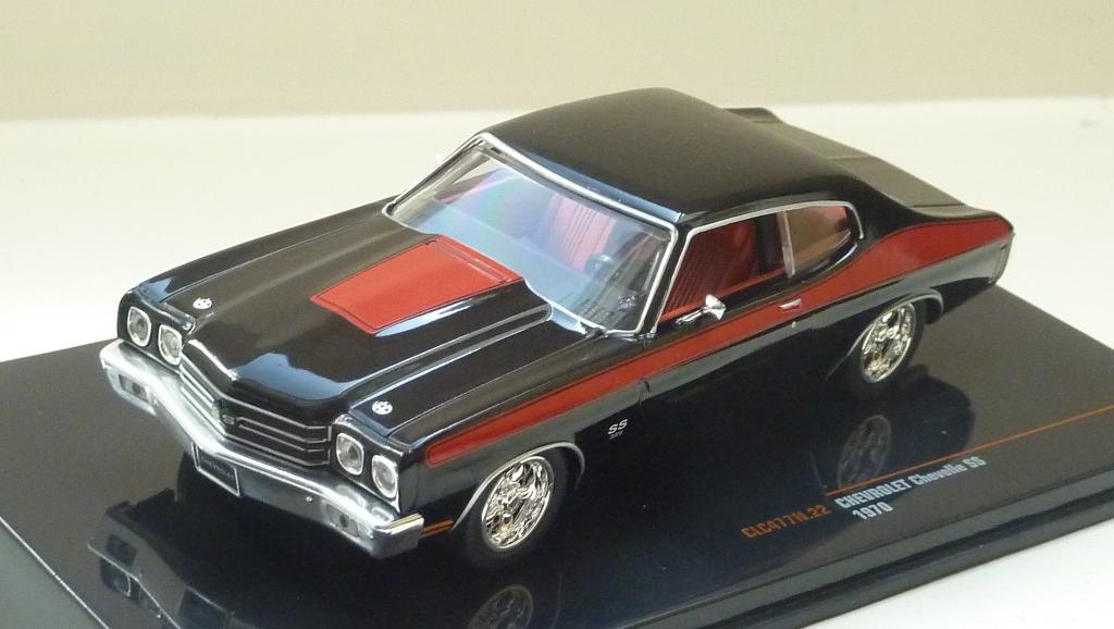 Ixo Chevrolet Chevelle SS (1970) 1:43, Ophalen of Verzenden, Nieuw, Auto, Overige merken