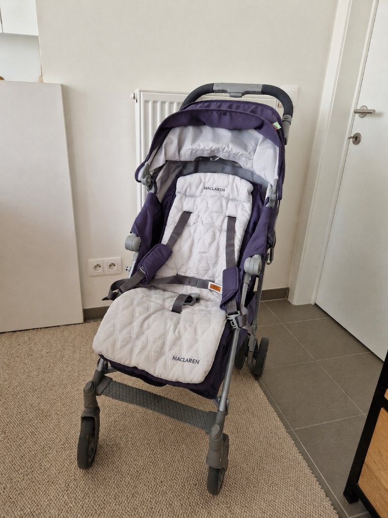 Maclaren Techno XLR buggy, in perfecte staat, Kinderen en Baby's, Ophalen, Zo goed als nieuw, Maclaren, Regenhoes