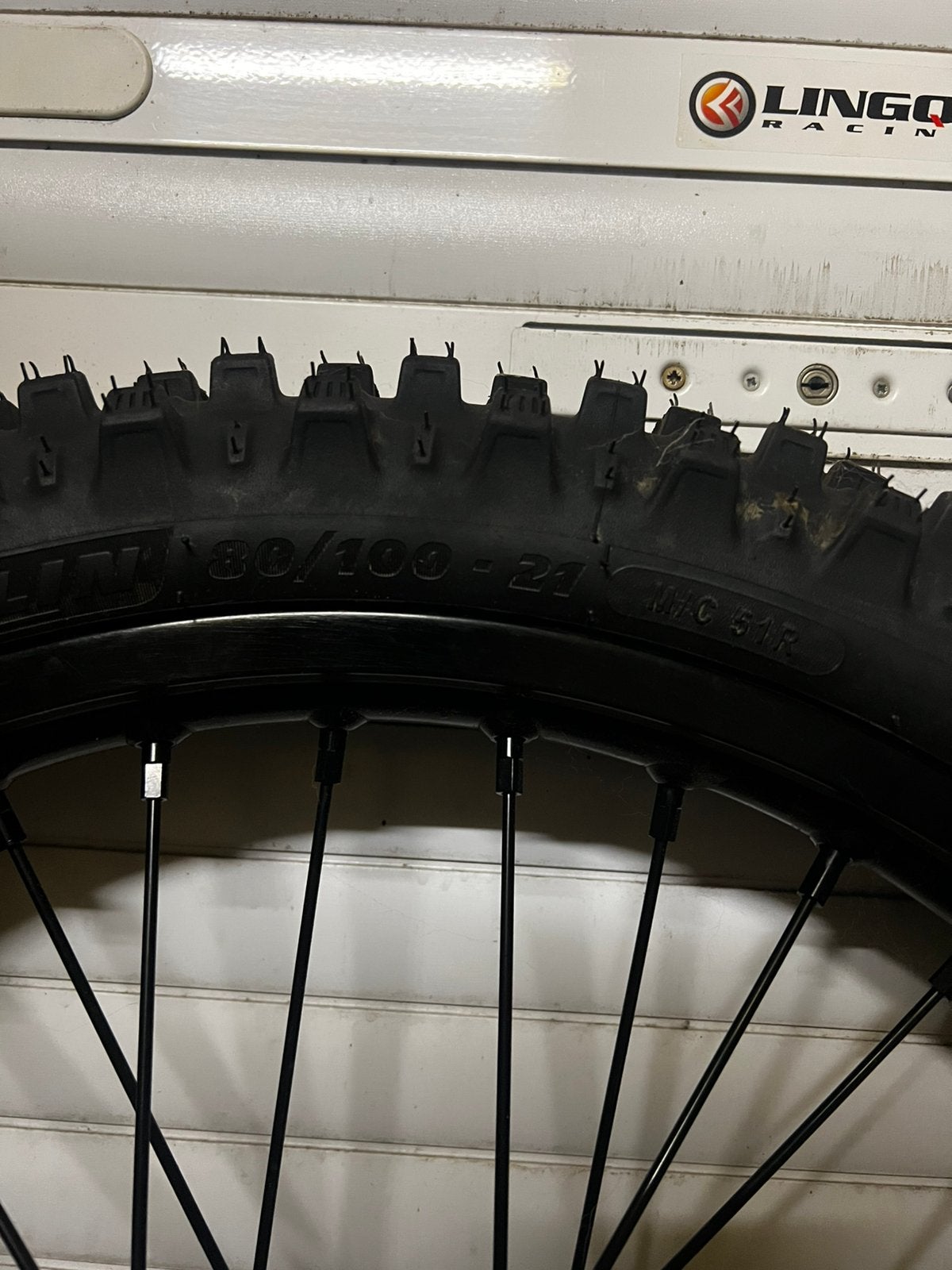 Jantes renforcé Evo Boost Surron lbx+Michelin Track Race, Motos, Enlèvement ou Envoi, Neuf