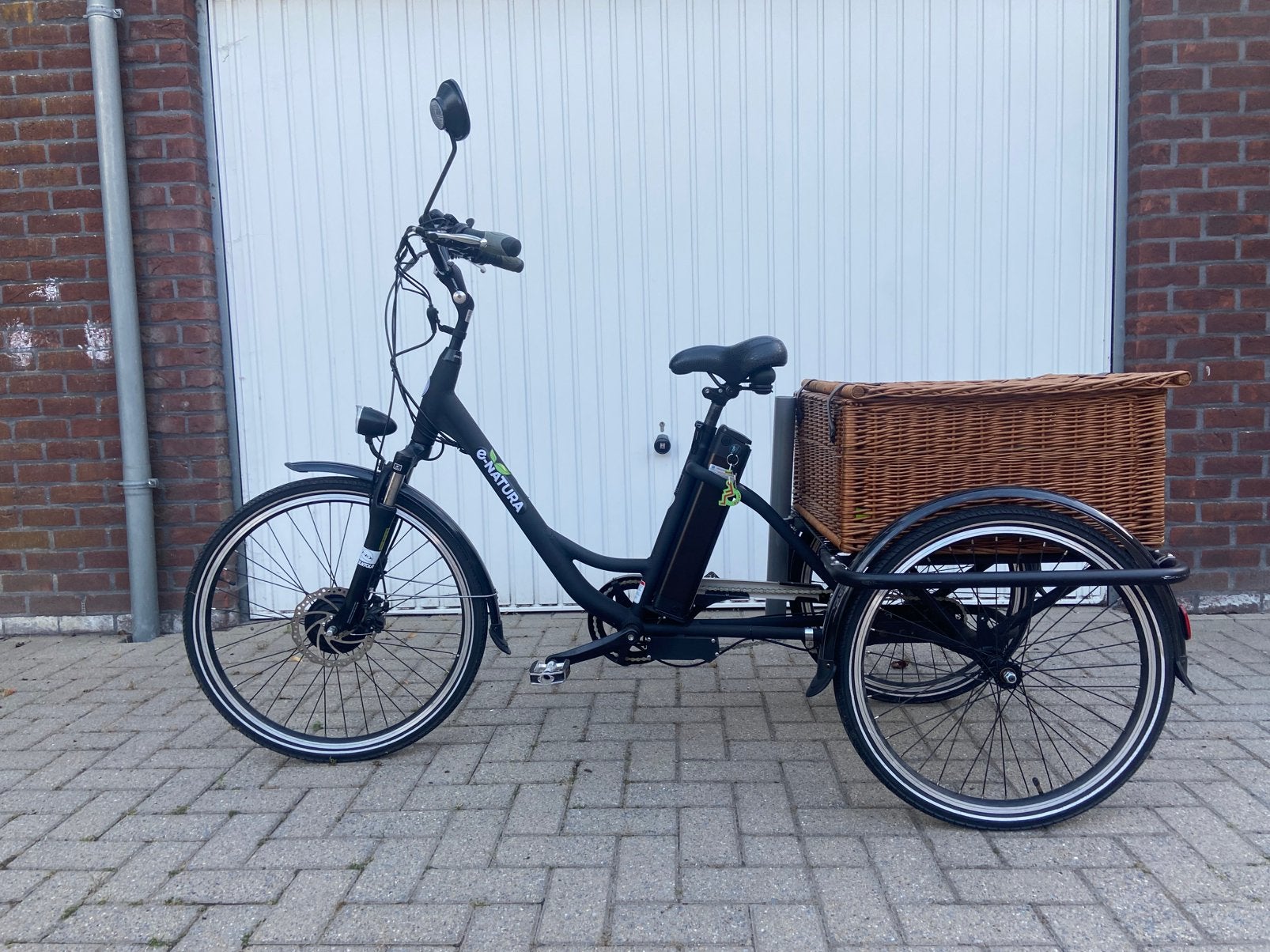 E-Natura driewieler voor volwassene, Fietsen en Brommers, Ophalen, Zo goed als nieuw, Schijfrem