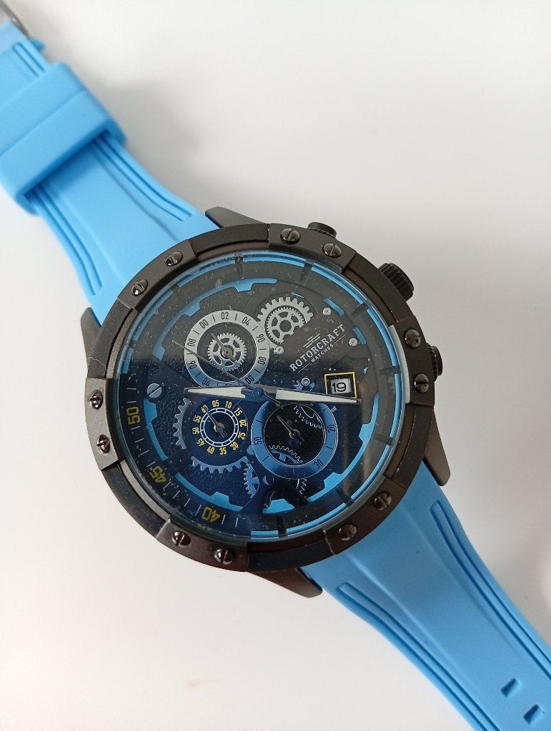 Horloge Rotorcraft, Overige merken, Staal, Polshorloge, Overige materialen