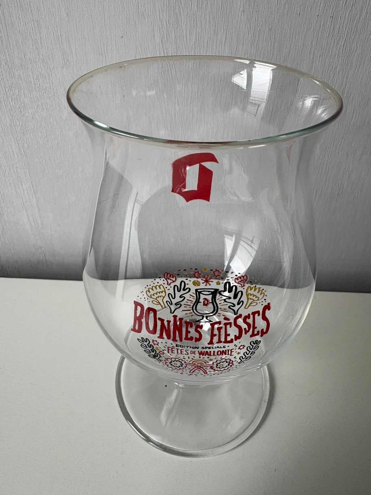 Glas uit de DUVEL-collectie, BONNES FIÈSSES DE WALLONIE, Verzamelen, Ophalen of Verzenden, Zo goed als nieuw, Duvel