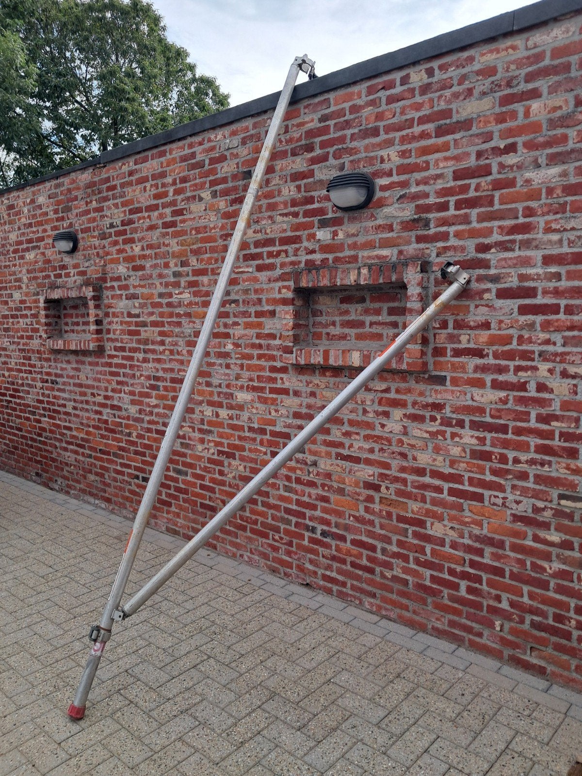 Altrex steigerpoten, Doe-het-zelf en Bouw, Steigers, Ophalen, Gebruikt
