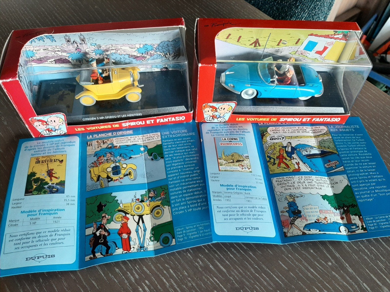 2 auto's robbedoes met certificaten, Ophalen of Verzenden