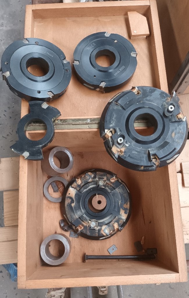 schaafkopmessen voor planchetten, Bricolage & Construction, Raboteuses, Enlèvement, Utilisé