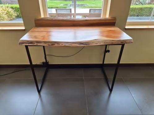 Bureau Acaciahout L114xB60 cm, Huis en Inrichting, Bureaus, Ophalen, Overige typen, 114 cm, Scandinavisch