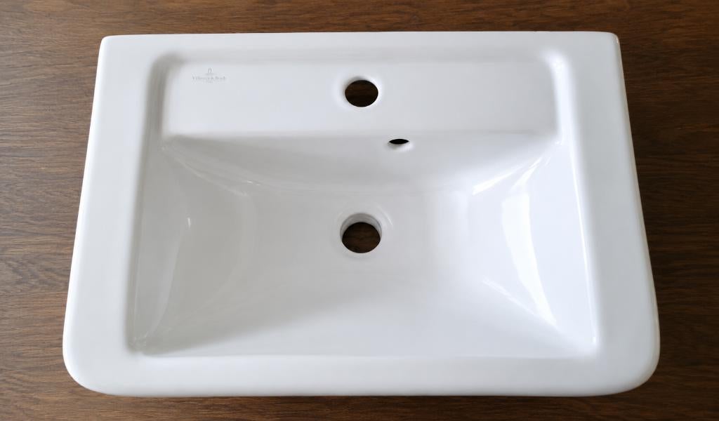 Villeroy & Boch Inbouw Wastafel – Nieuwstaat – Keramiek Wit, Ophalen, Nieuw