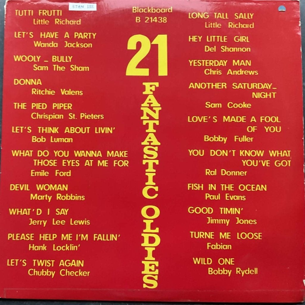 lp - 21 Fantastic Oldies, CD & DVD, Vinyles | Compilations, Enlèvement ou Envoi, Comme neuf, Autres genres, Compilation