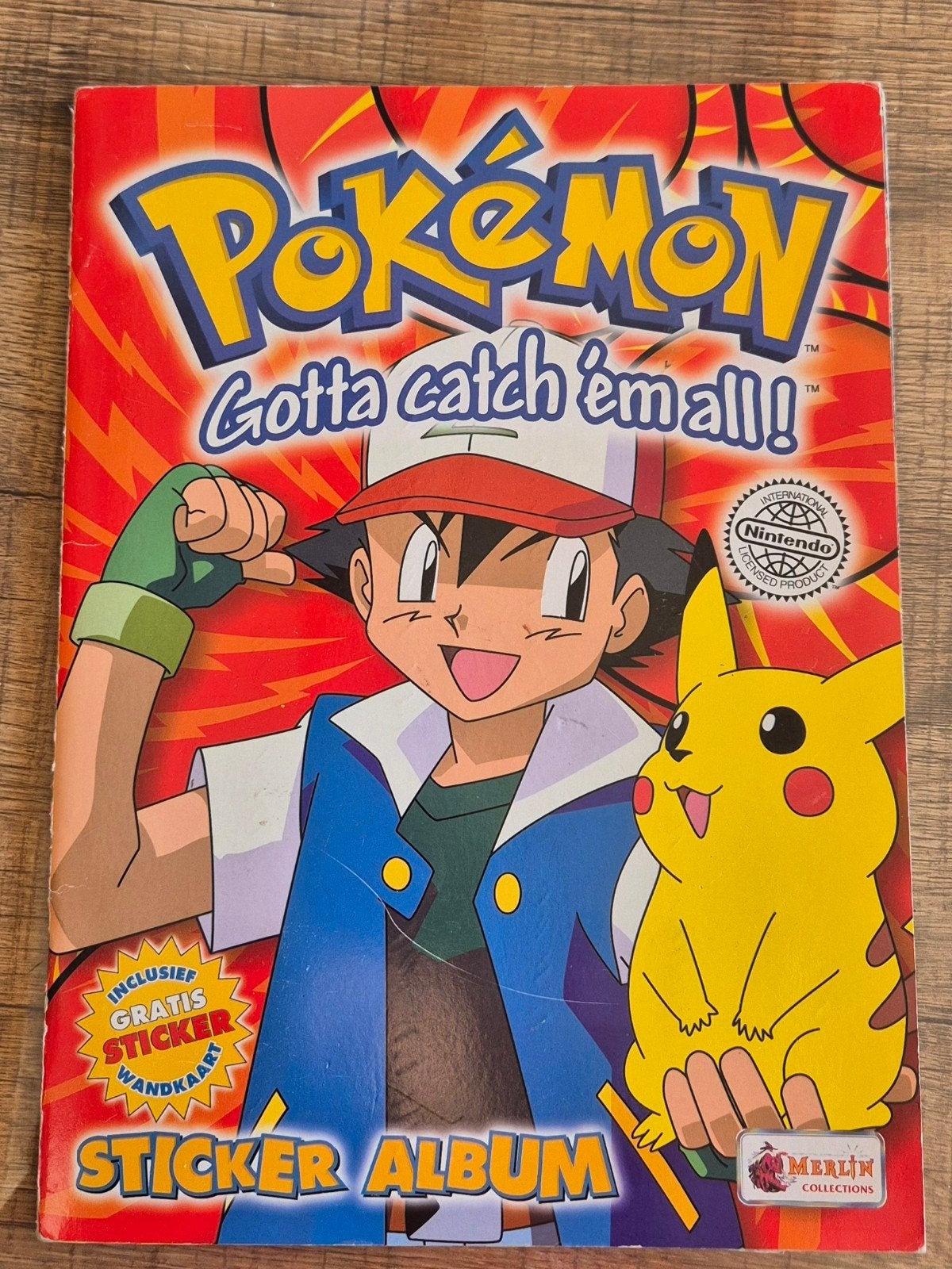 Pokémon Gotta Catcher 'em all MERLIN, terminé en 1999, Livres, Enlèvement, MERLIN, Album d'images