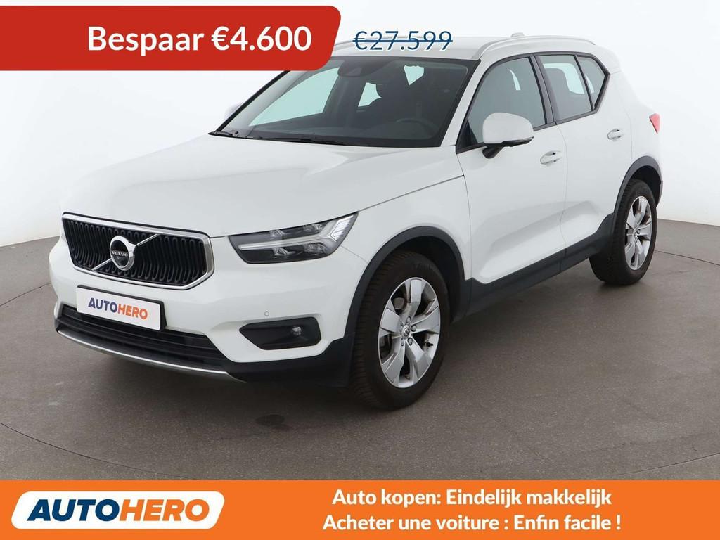 Volvo XC40 1.5 T3 Momentum Pro 2WD (bj 2020, automaat), Auto's, Stof, Gebruikt, Skiluik, Wit