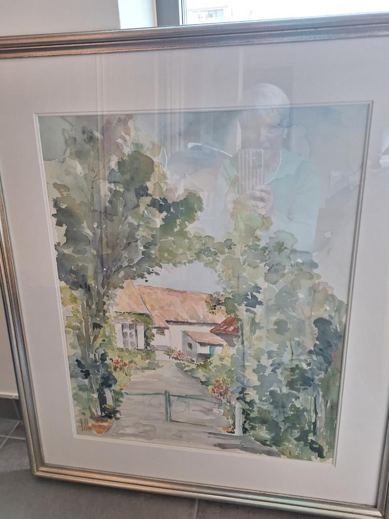 Schilderij Walter Lebbe, Enlèvement ou Envoi
