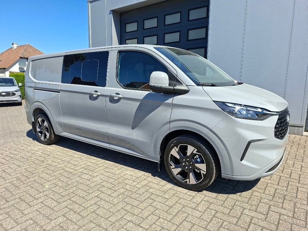 Ford Transit Custom multi use 5 pl limited L2 170pk BLIS cam, Autos, Neuf, Argent ou Gris, Achat, 6 portes