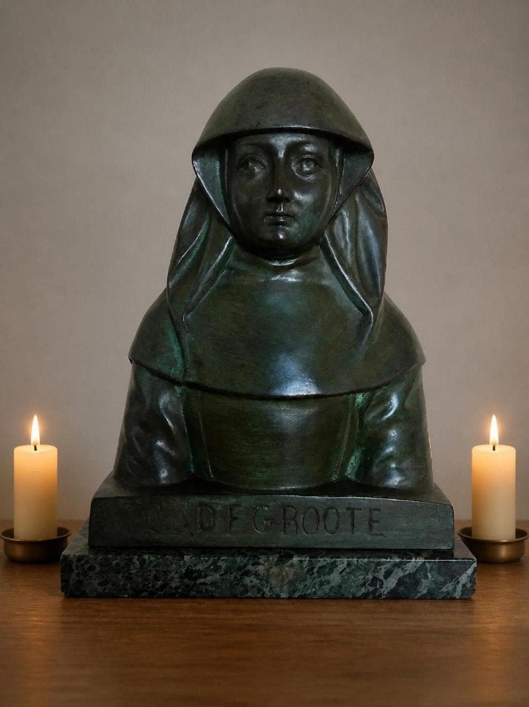 GEWELDIG MOOI GESIGNEERD BRONZEN ART DECO BEELD, Enlèvement ou Envoi