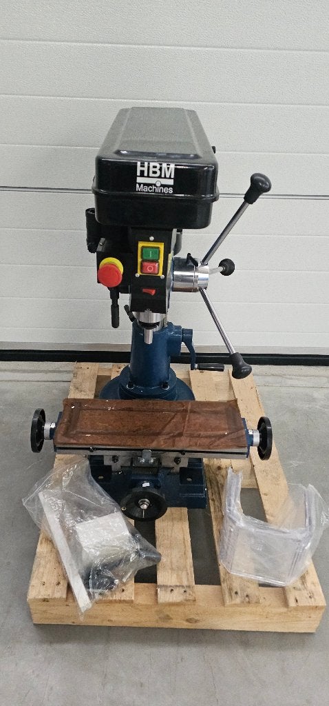 HBM 16 MM Boormachine / Freesmachine 230 Volt - 550 Watt., Doe-het-zelf en Bouw, Ophalen of Verzenden, Zo goed als nieuw, Elektrisch