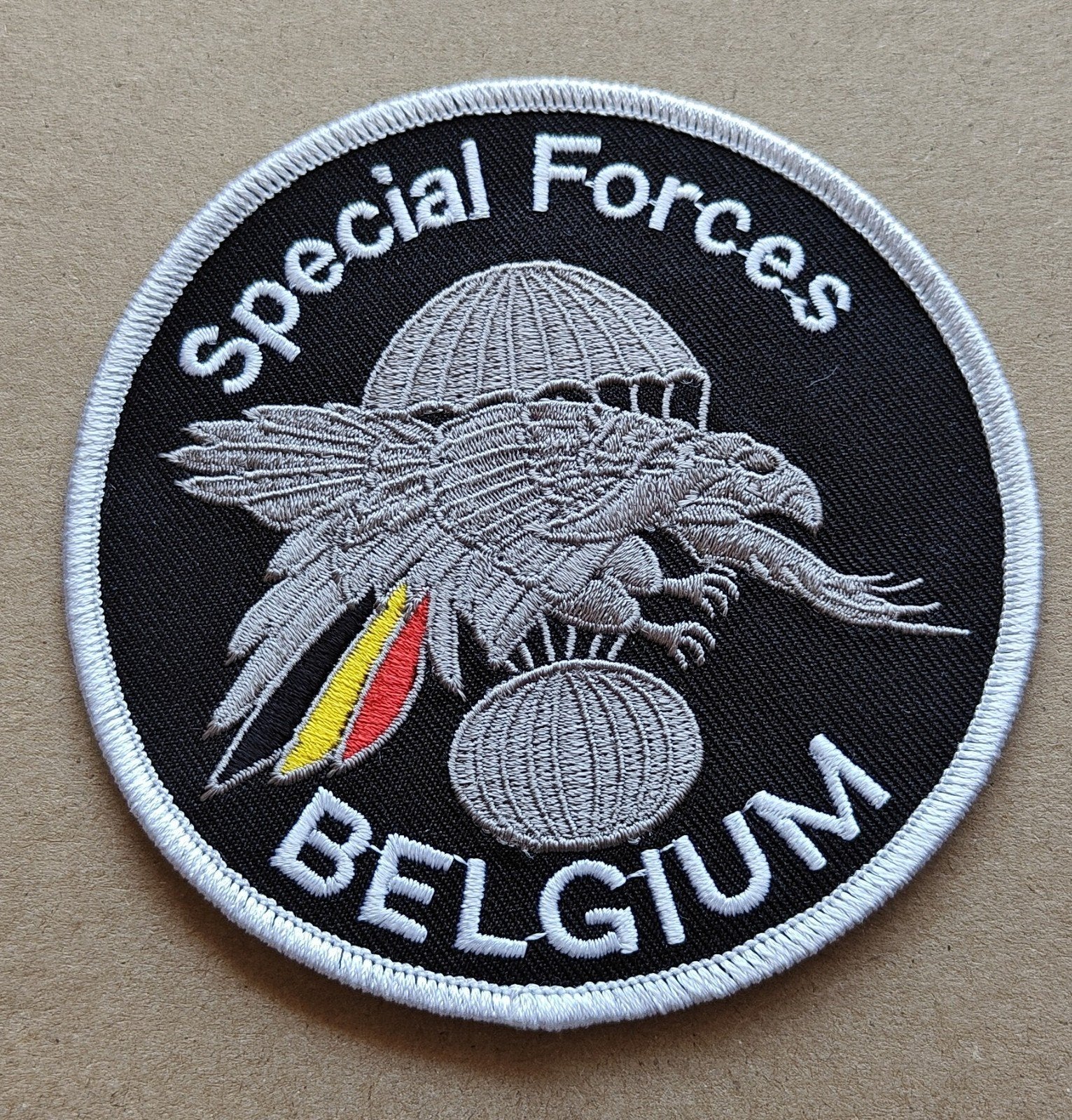 Patch ABL Para-Commando SPECIAL FORCES DESERT, Collections, Enlèvement ou Envoi, Armée de terre, Emblème ou Badge