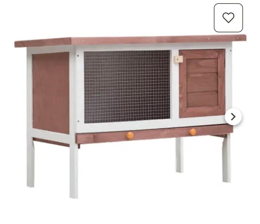 Clapier, Animaux & Accessoires, Enlèvement, Comme neuf