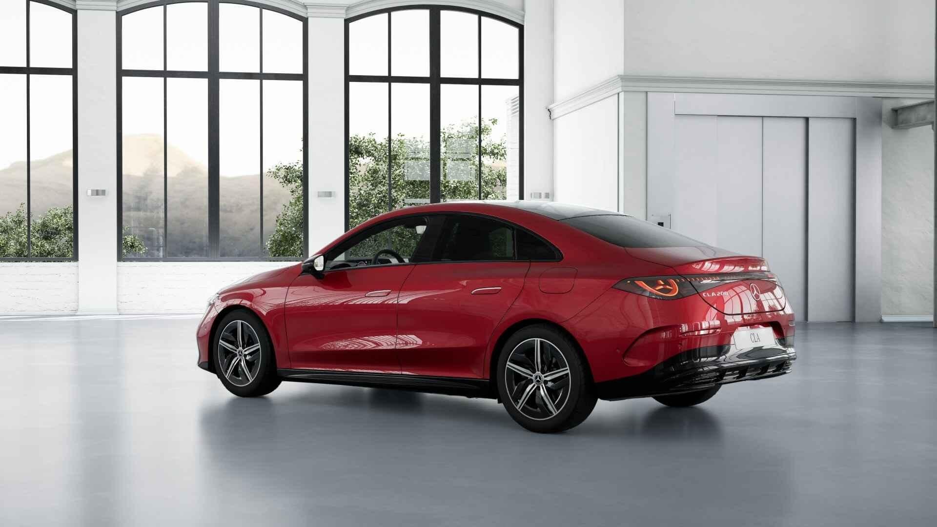 Mercedes-Benz CLA-Klasse 200 Coupé AMG Line | Panoramisch D, Stof, 4 cilinders, 1586 kg, https://public.car-pass.be/vhr/c2bb4417-8c67-4602-b2fd-a6e97afb4ba8