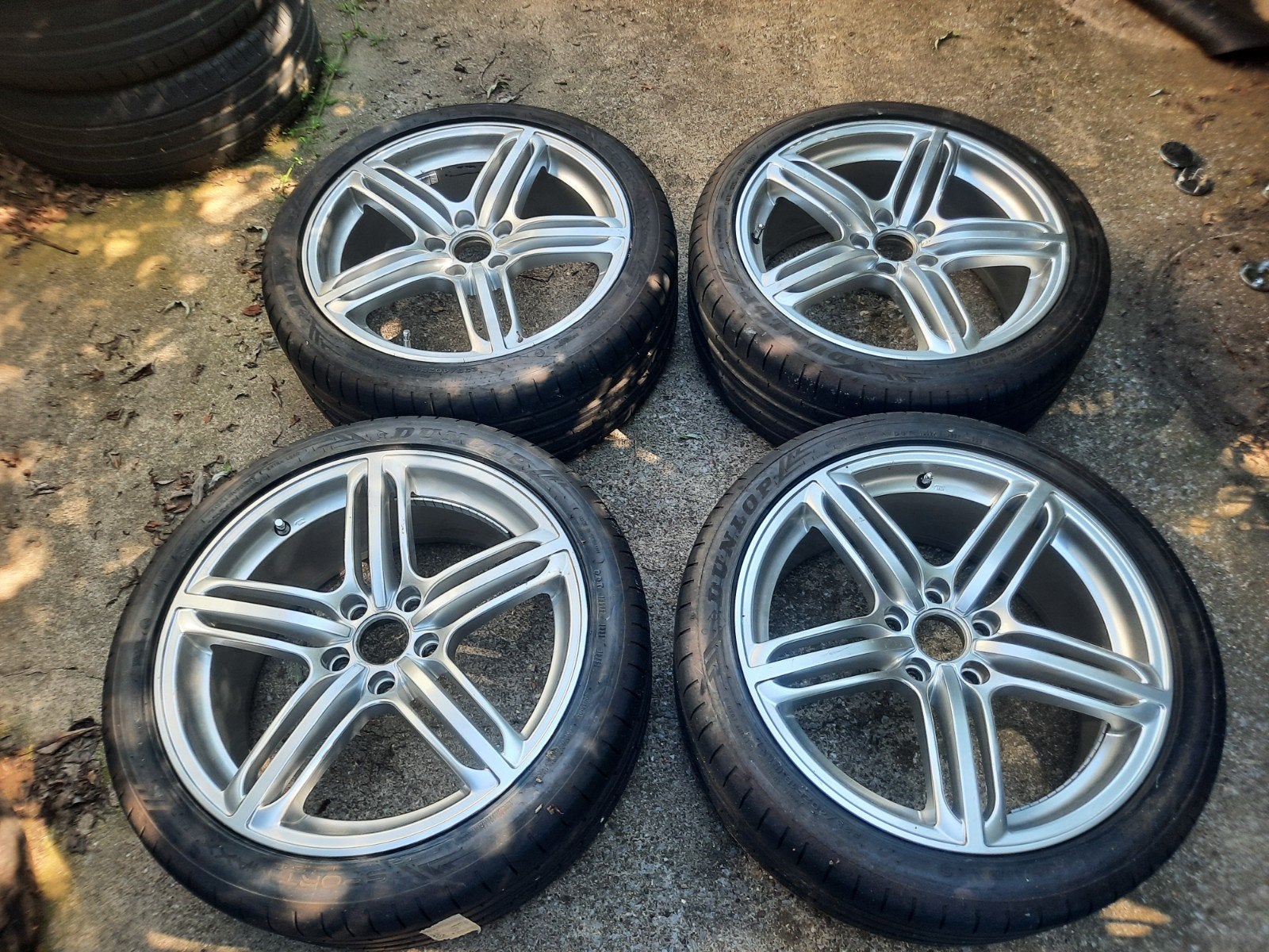 8x18 aluminium velgen Audi style Audi/VW/Seat.. 235/40/18, Auto-onderdelen, Ophalen, 18 inch, Gebruikt, Banden en Velgen