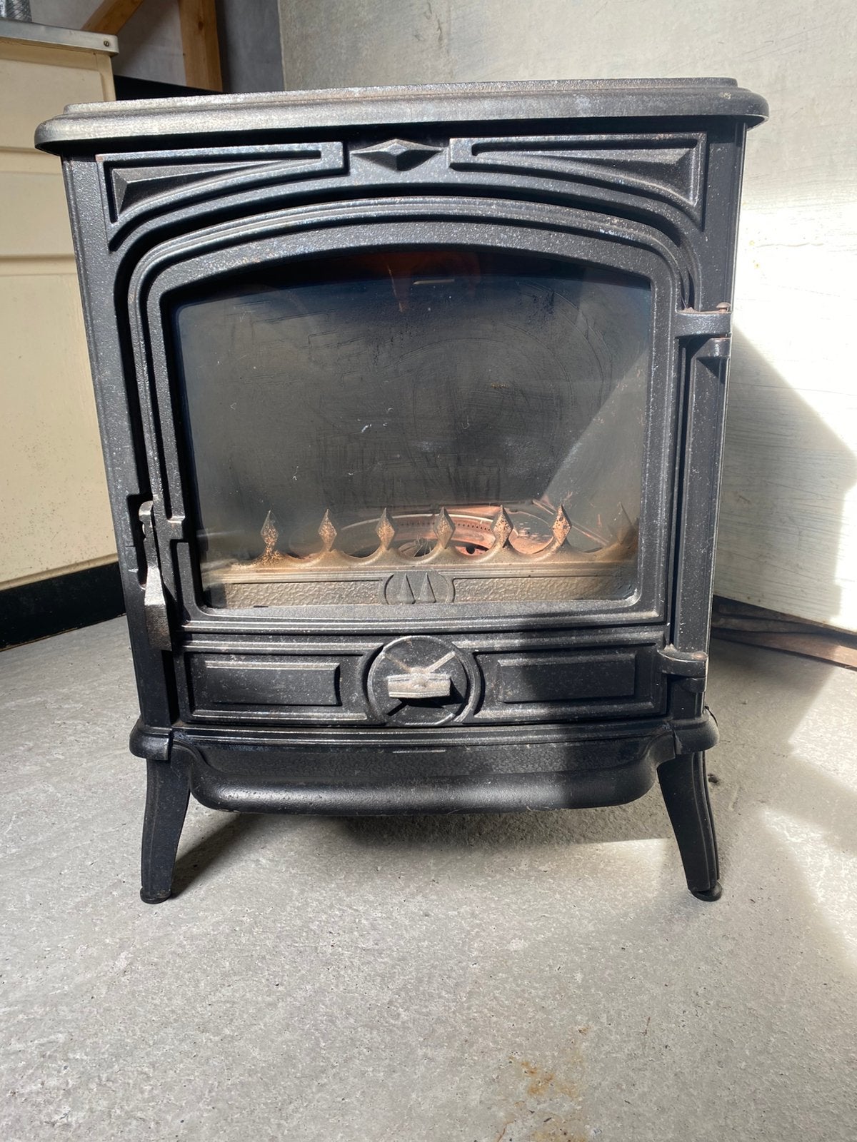 Mazoutkachel Franco Belge 8kw, Autres carburants, Enlèvement, Utilisé, Réchauffeur d'huile