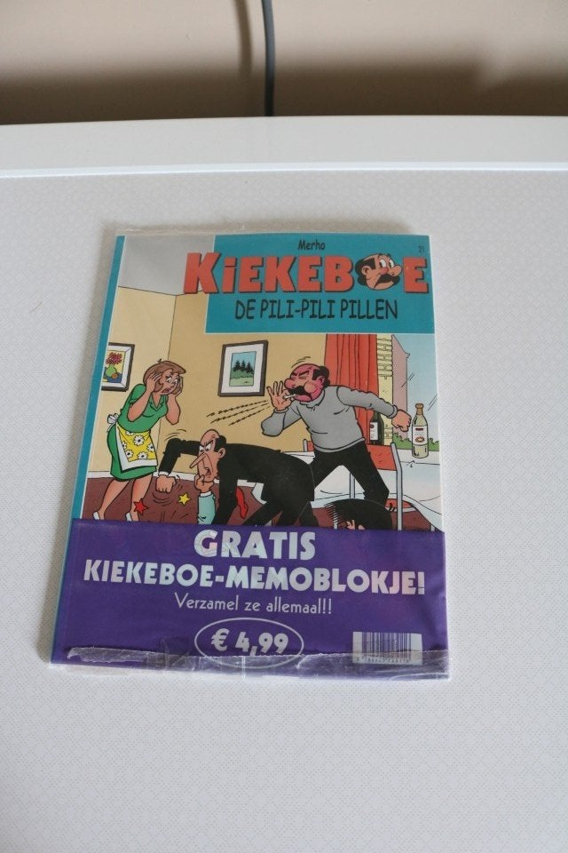 Kiekeboe Nr 21 : De pili-pili pillen ( sealed + memoblokje ), Ophalen of Verzenden, Nieuw