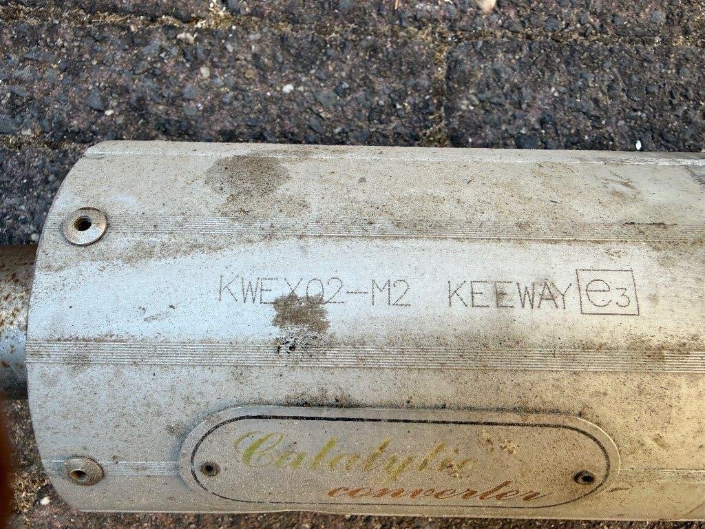 Uitlaat Keeway, Enlèvement, Utilisé, Pot d'échappement, Autres marques