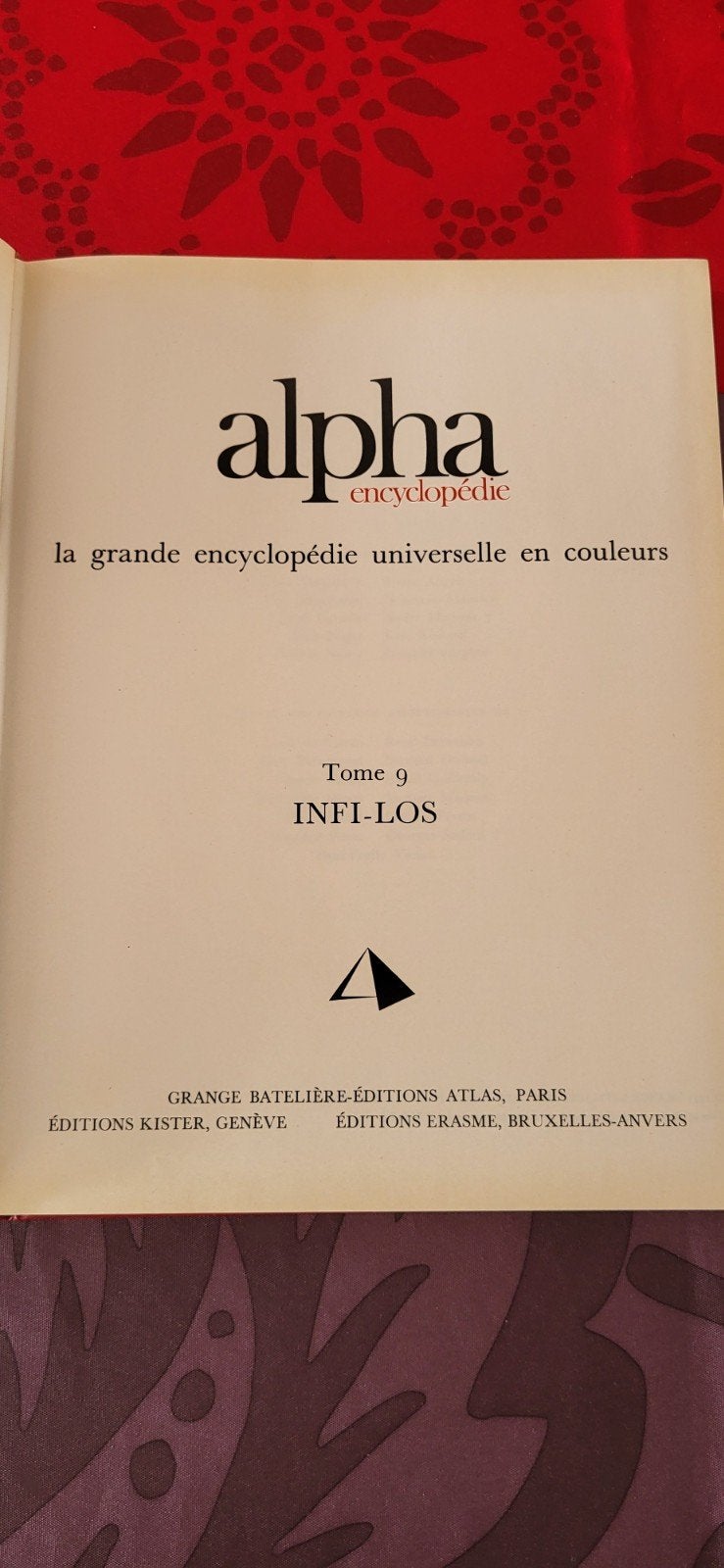 encyclopédie Alpha, Livres, Enlèvement