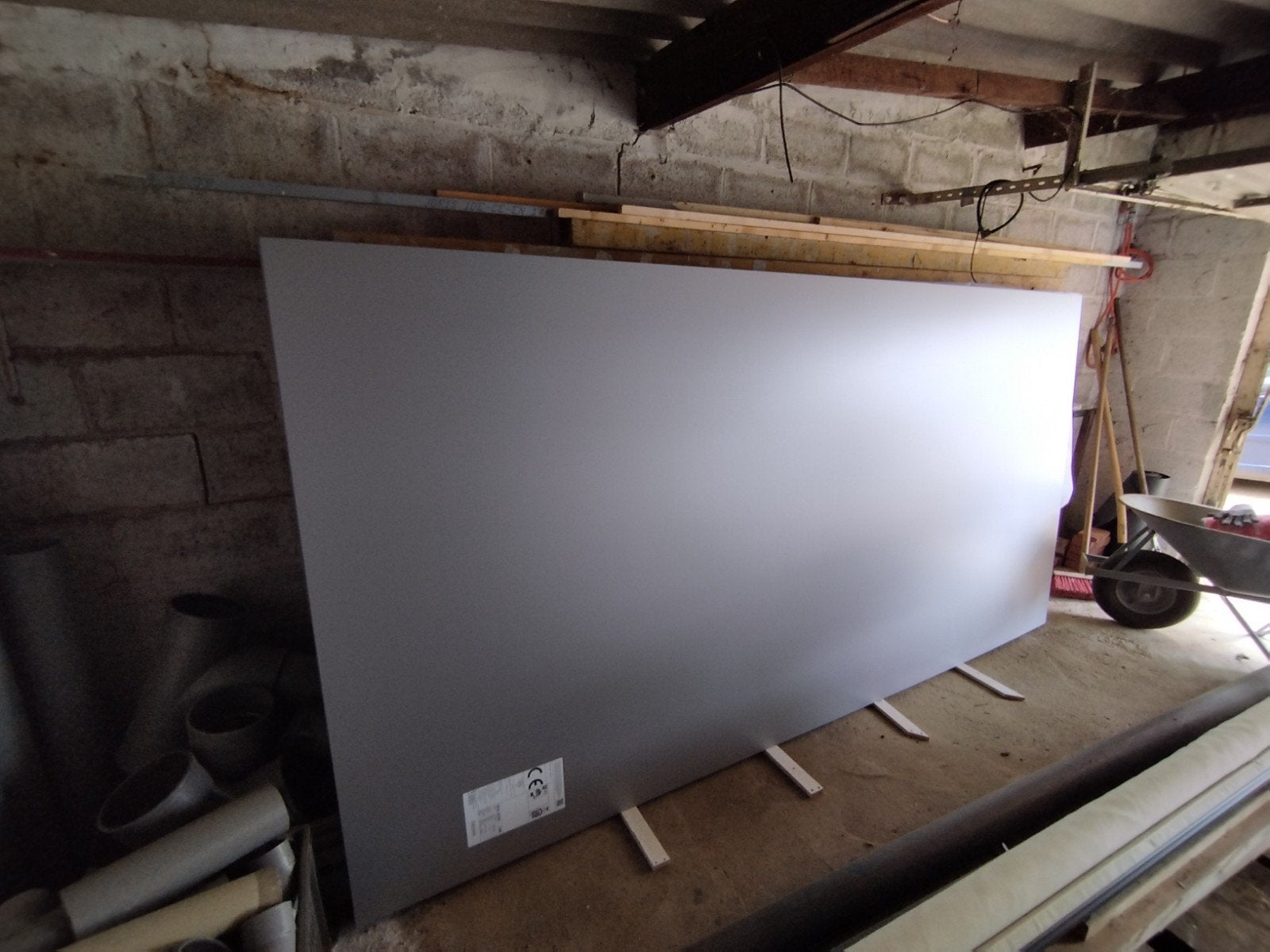 Trespa Meteon 2 platen aluminium grijs 3050x1530 8mm dik, Ophalen, Overige materialen, Minder dan 20 mm, Nieuw