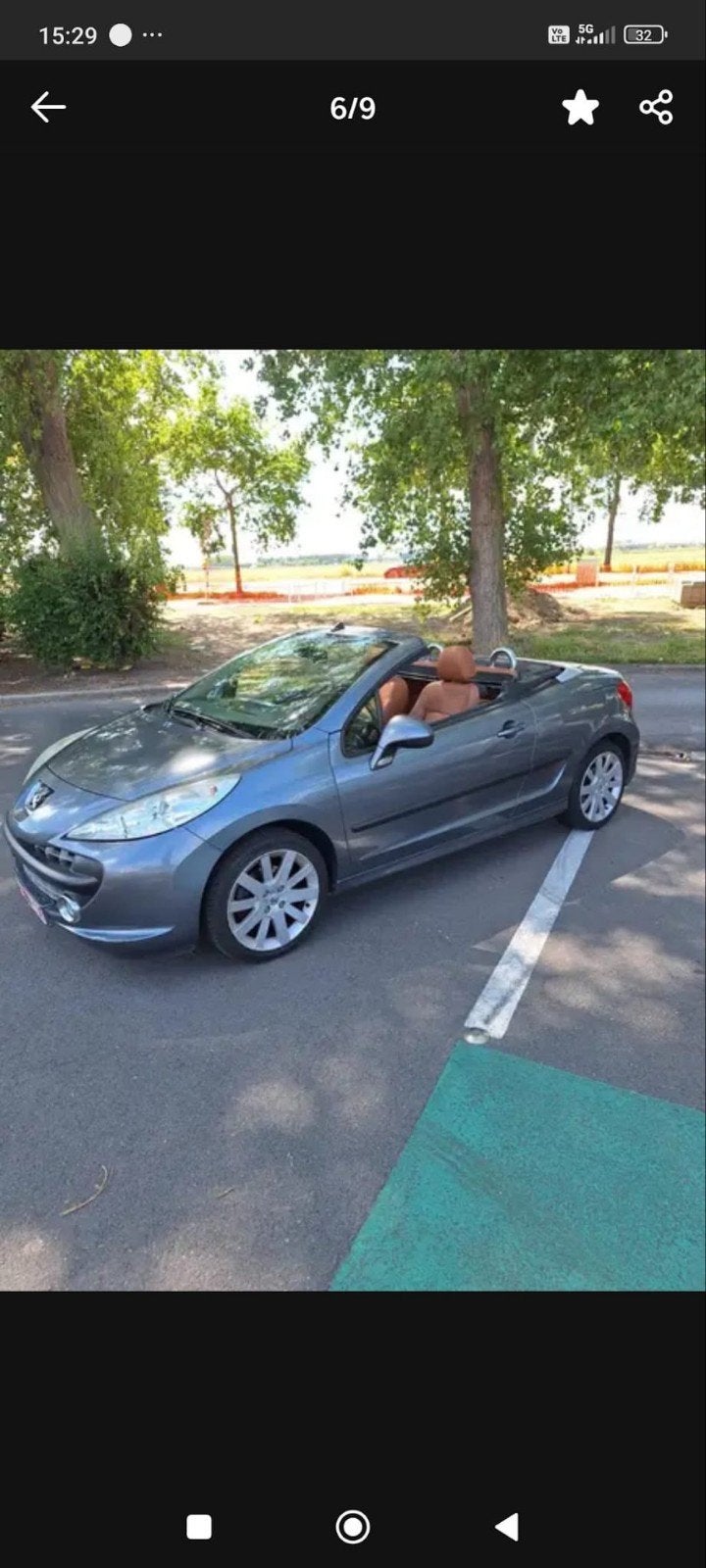 207 Cabriolet 1.6 Essence 70.000km, Voorwielaandrijving, 4 cilinders, Cabriolet, 1600 cc