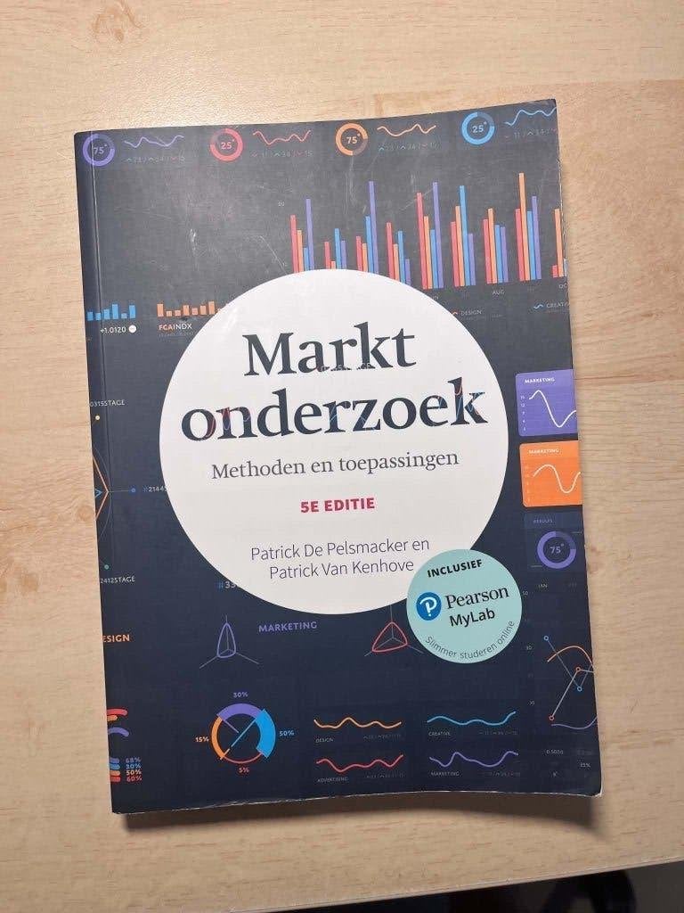 Marktonderzoek: Methoden en toepassingen, Enlèvement ou Envoi, Neuf