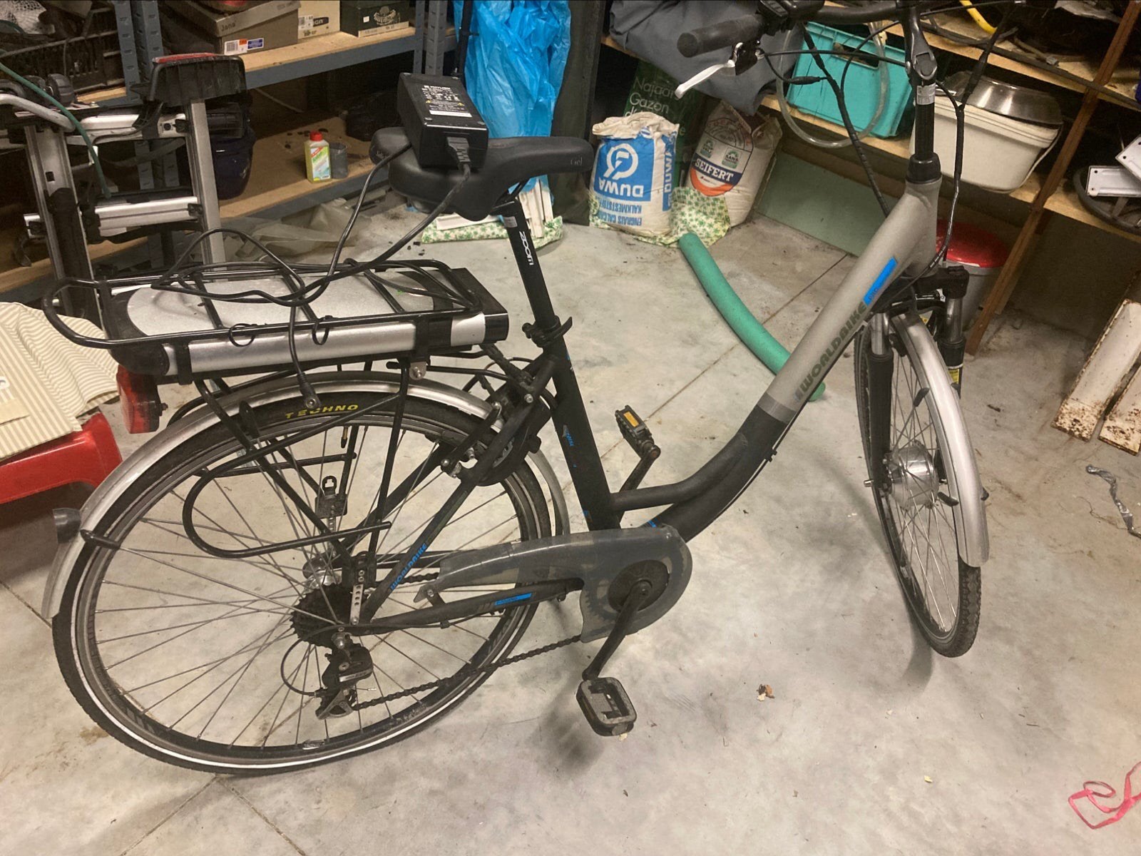 Electrische fiets, Ophalen, Gebruikt