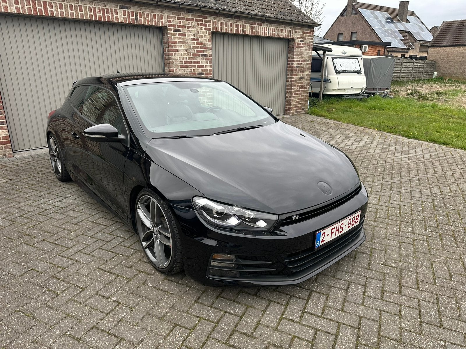 Volkswagen Scirocco 2.0 TSI DSG R-Line Facelift, Cuir, Achat, Système audio, Noir