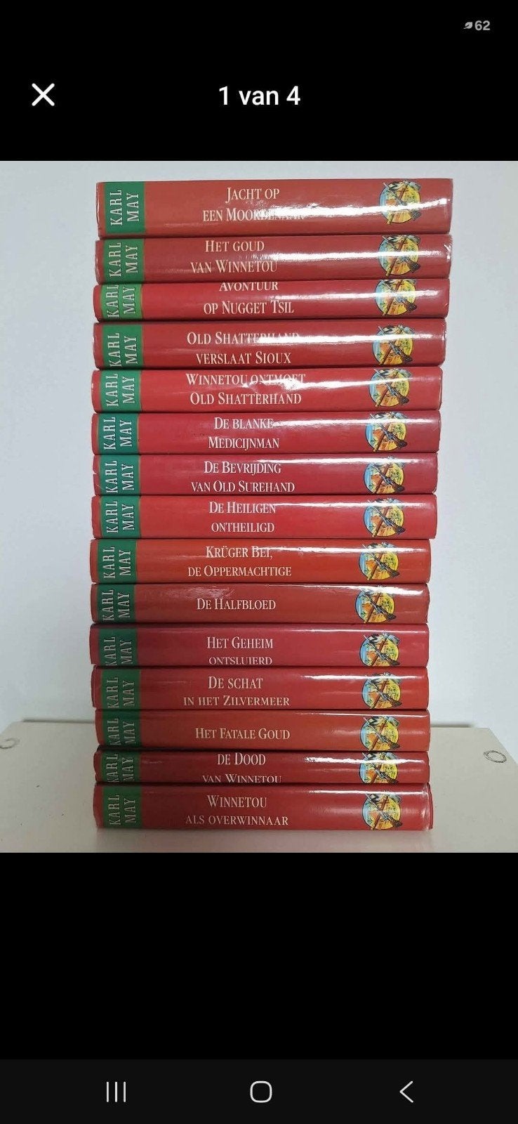 15 boeken Karl May bieuwstaat, Boeken, Sprookjes en Fabels, Ophalen of Verzenden, Nieuw