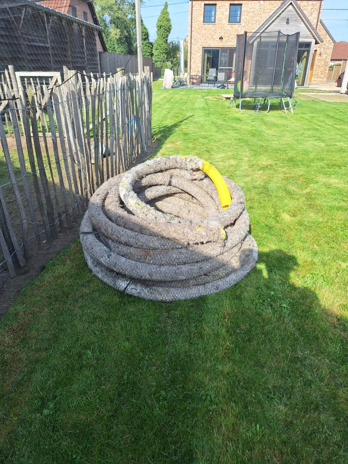 Drainagebuis (30m), Ophalen