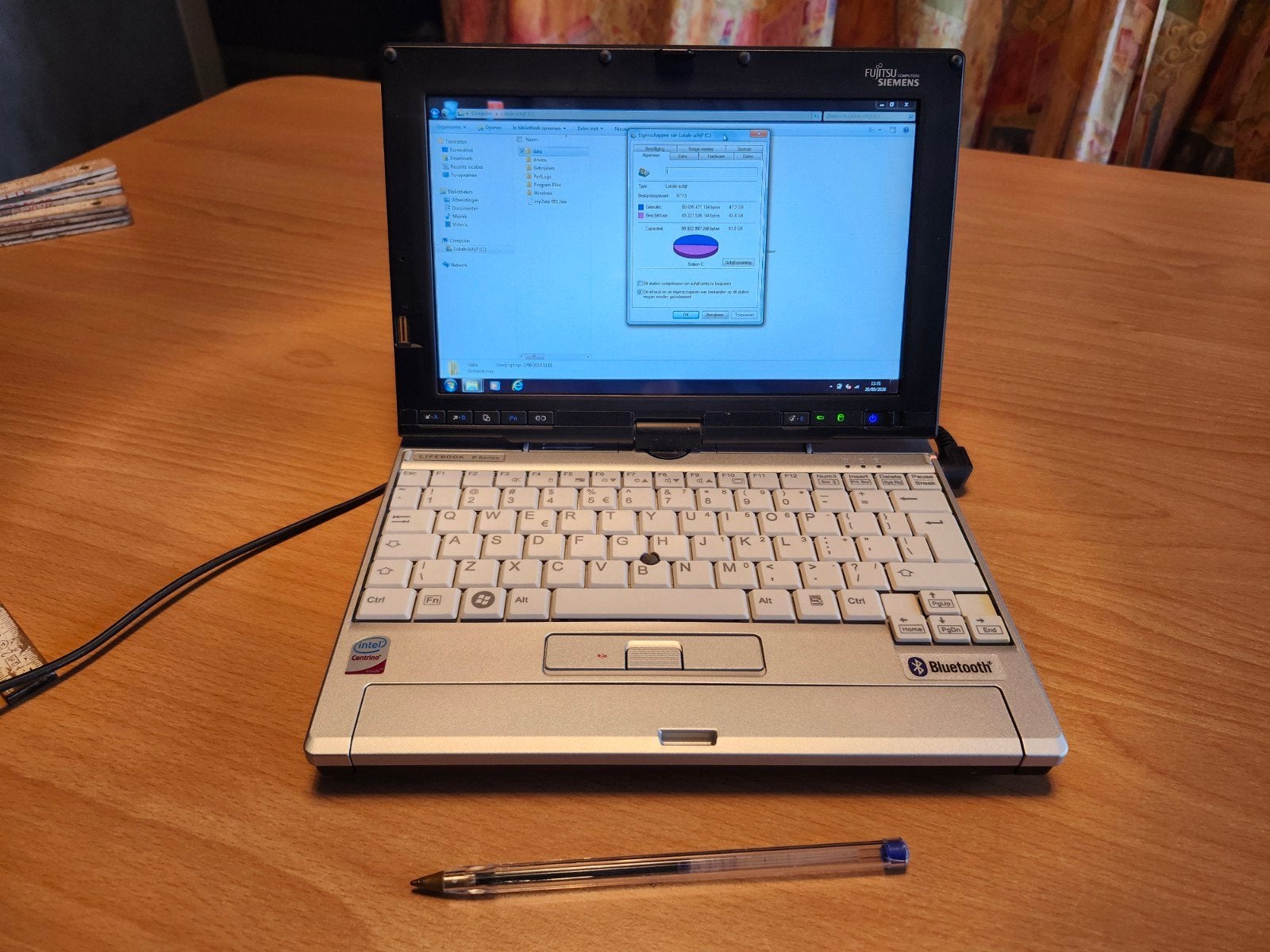 Mini ordinateur portable Fujitsu Siemens Li, Enlèvement ou Envoi, Fujitsu