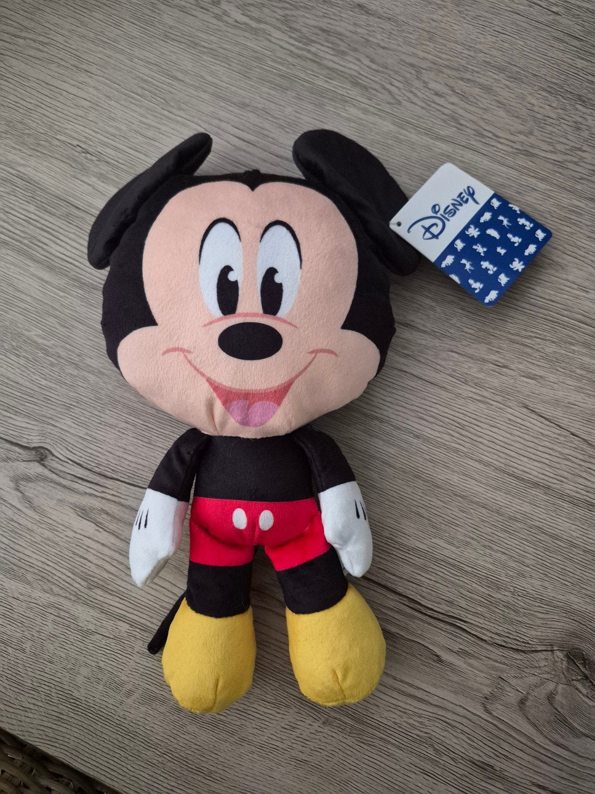 Peluche Mickey neuve, Enlèvement, Peluche