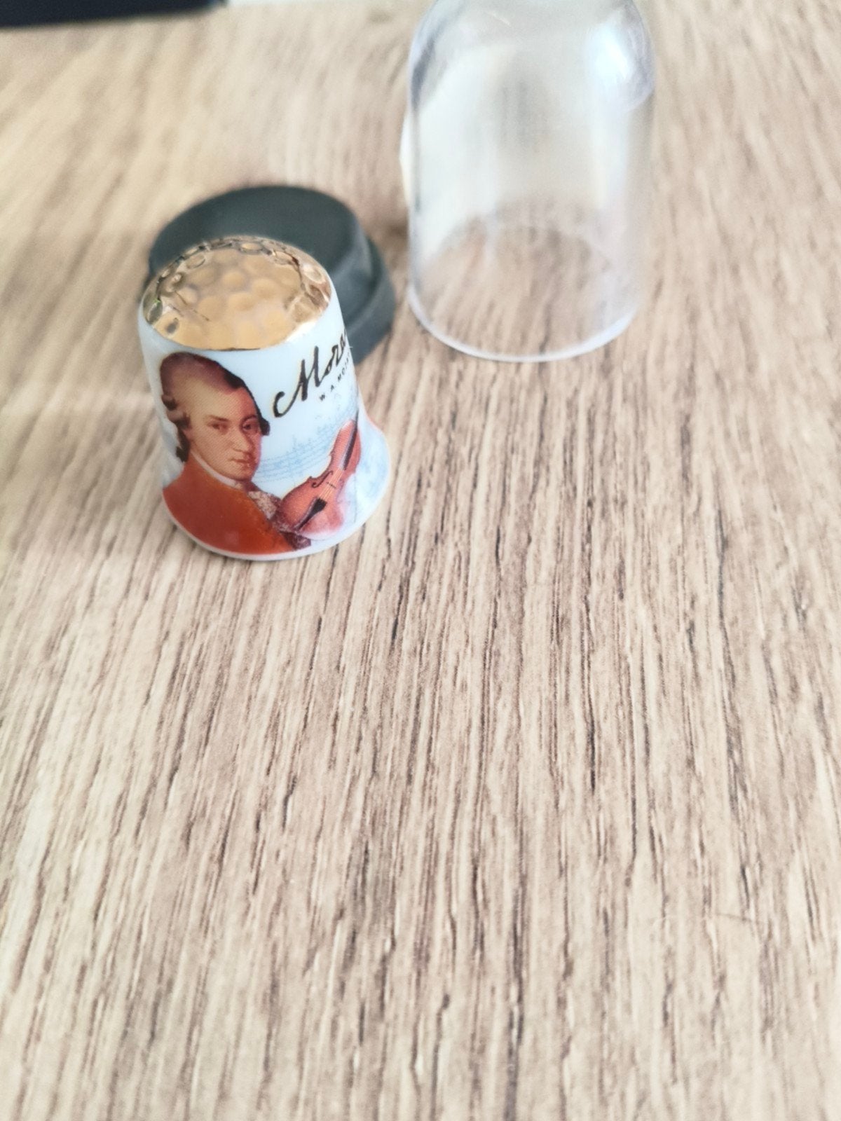 Vingerhoedje Mozart, Verzamelen, Ophalen, Porselein