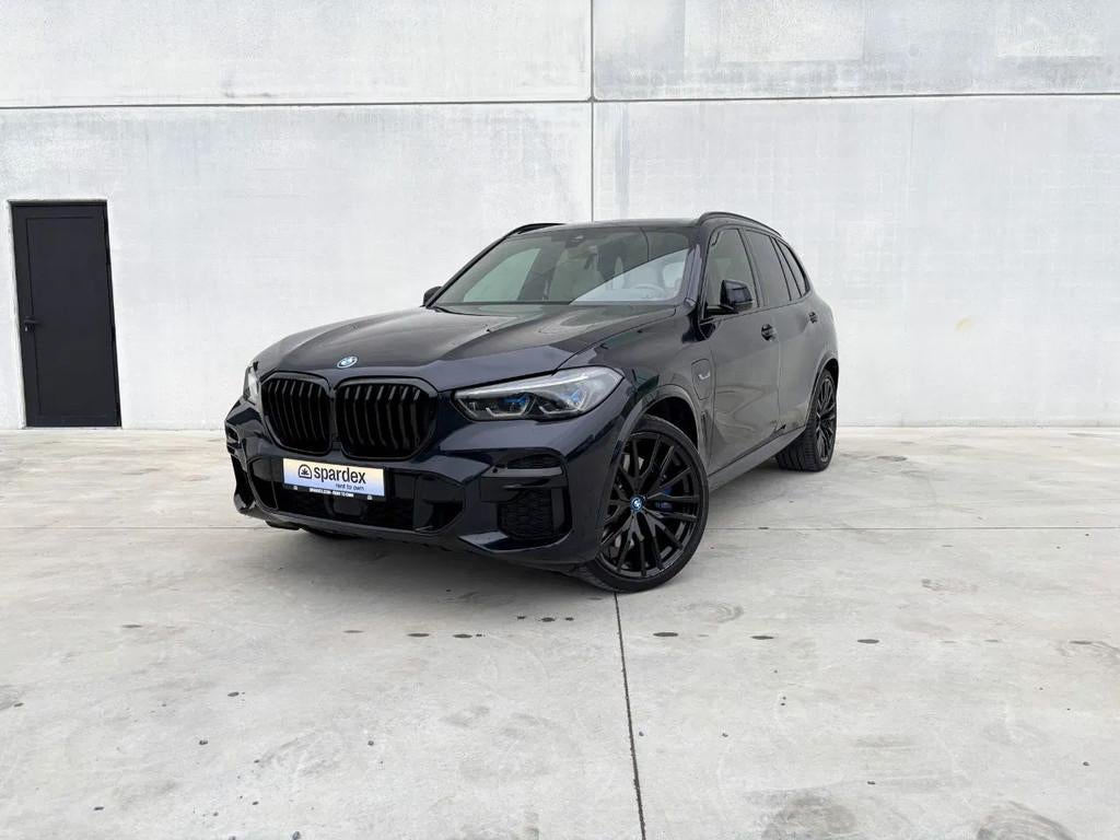 BMW X5 45e | xDrive | M-Pack | Leasing (bj 2022, automaat), Auto's, Gebruikt, Blauw, Bedrijf, 5 zetels