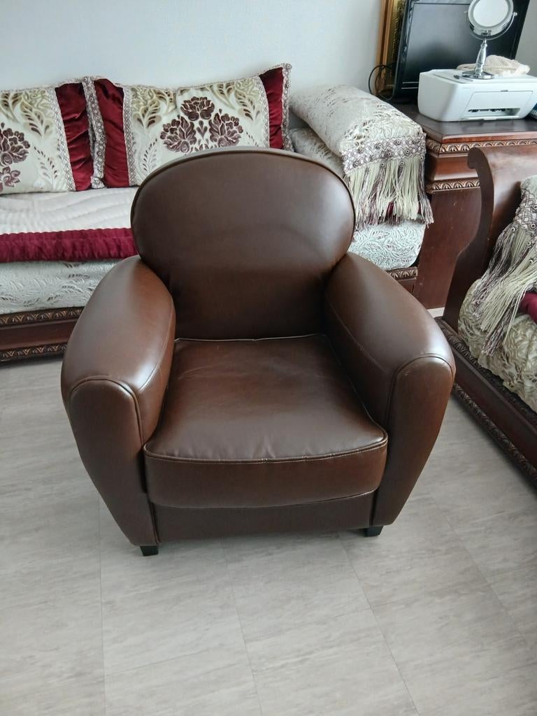 Fauteuil club, Maison & Meubles, Fauteuils, Enlèvement, Utilisé, Synthétique