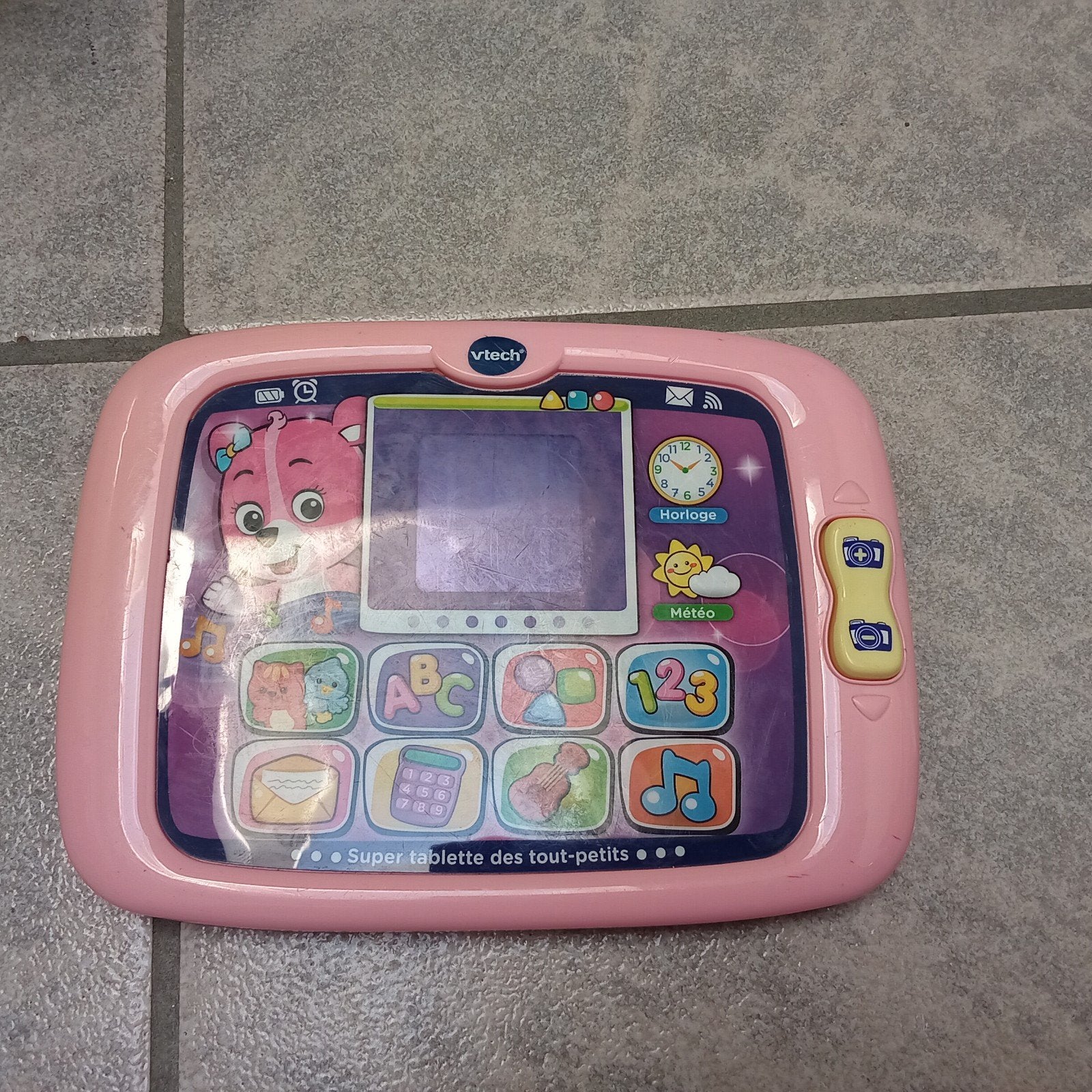 VTech-leertablet, Ophalen