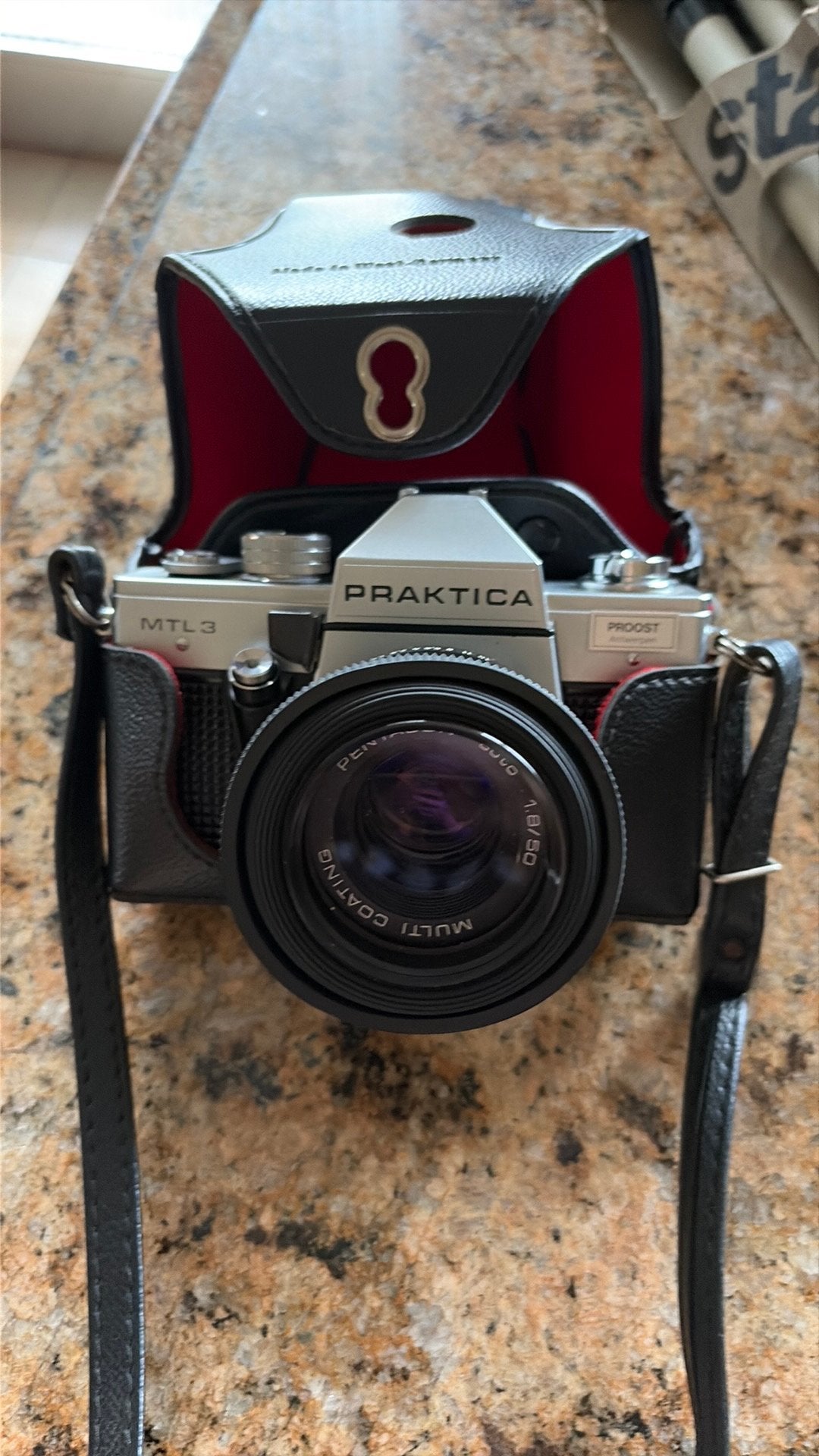 Praktica mtl 3 + lens, Audio, Tv en Foto, Ophalen, Zo goed als nieuw