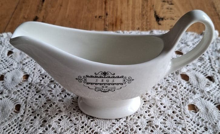 Landelijke Kitchenware sauskommetje, Huis en Inrichting, Keuken | Servies, Gebruikt, -, -, Overige typen