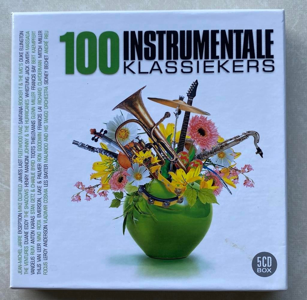 100 instrumentale klassiekers -5CD’s, CD & DVD, CD | Instrumental, Enlèvement ou Envoi, Comme neuf