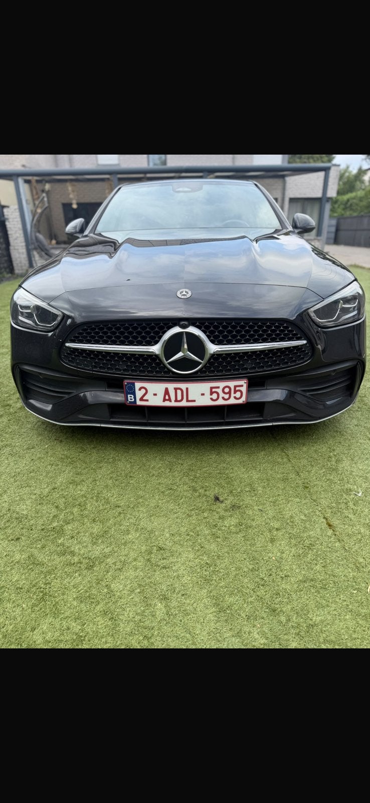 Mercedes C200, Cuir, Achat, Entretenue par le concessionnaire, Noir