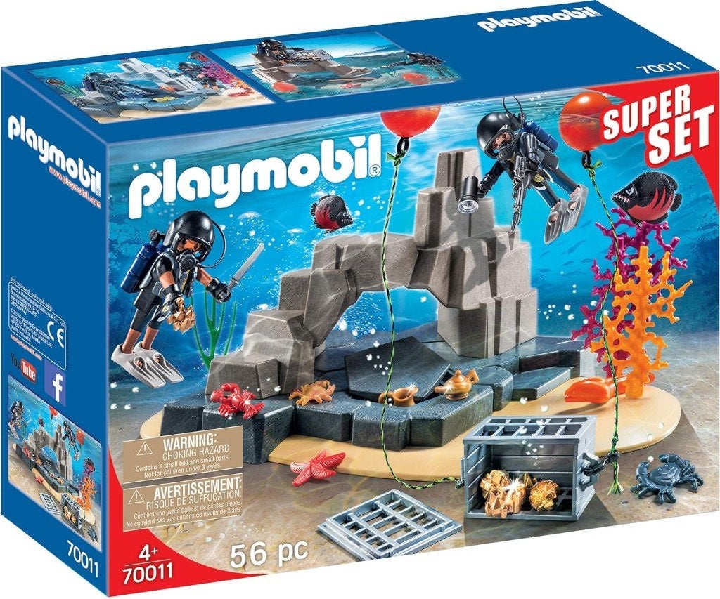 Playmobil 70011 superduikeenheid, Ophalen of Verzenden, Nieuw, Complete set