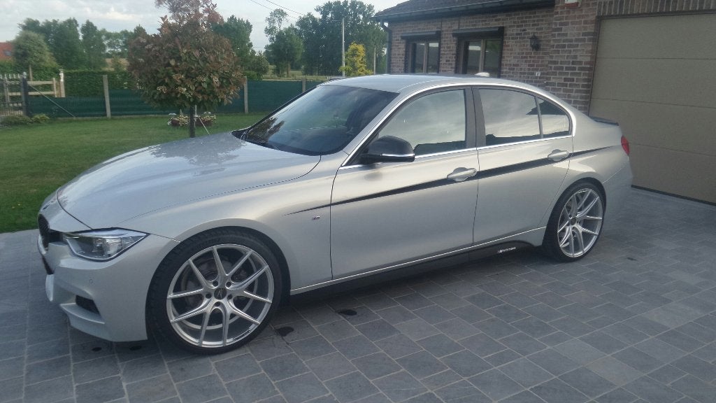 Bmw F30, Auto's, Achterwielaandrijving, Beige, 4 cilinders, Leder