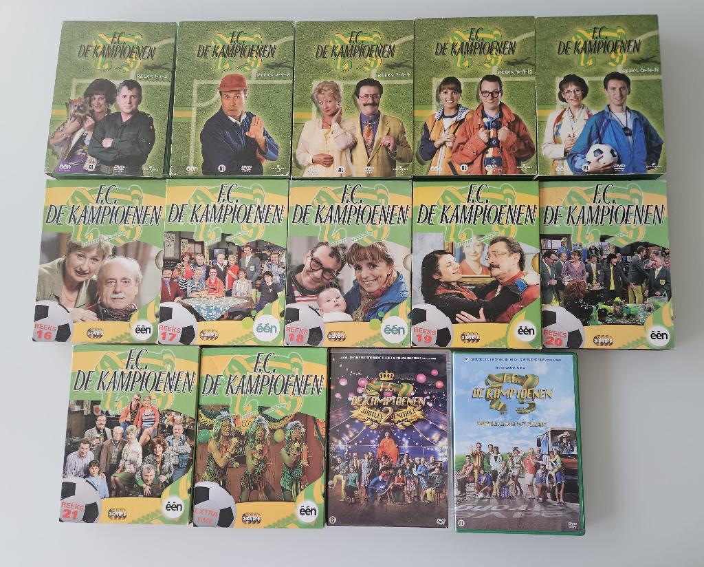 Complete TV serie FC de Kampioenen , bonus dvd en 2 films, Ophalen of Verzenden